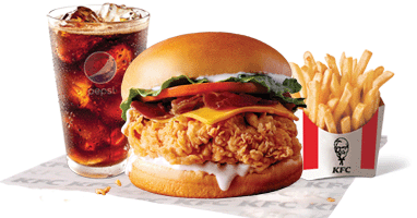 Bacon Ranch Burger Combo